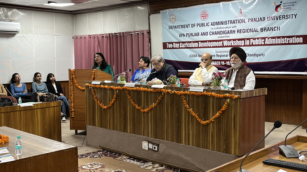 Two-Day Curriculum Development Workshop in Public Administration concluded at Panjab University here today.